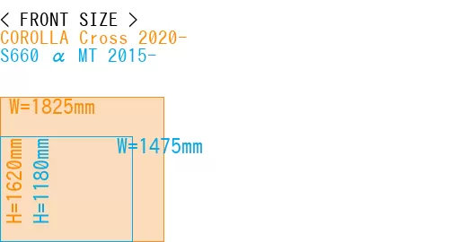 #COROLLA Cross 2020- + S660 α MT 2015-